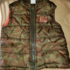 Camo Puffer Vest